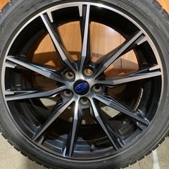 スバル純正ホイール 7J +55 5H PCD100 17年製225/60R17