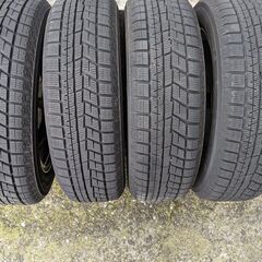 スタッドレスアルミセット ヨコハマ IG60 155/65R14 2021年製 美品