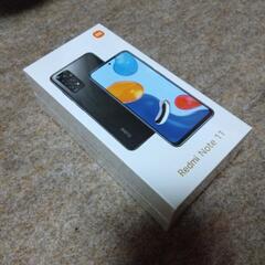 新品未開封/Xiaomi Redmi Note 11 Graphite Gray SIMフリー 4GB 64GB