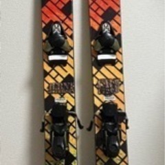 バックカントリー　4FRNT板とビンディングとシールのセット