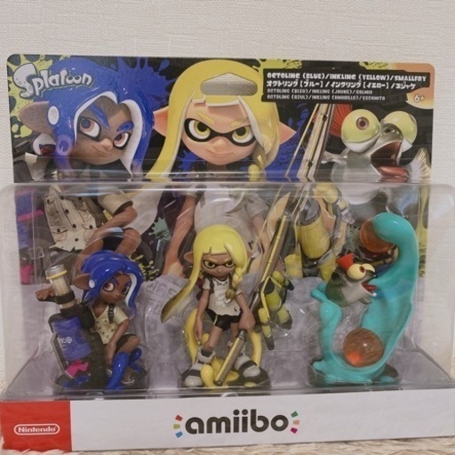 新品未開封　スプラトゥーン3 amiboトリプルセット　 Splatoon