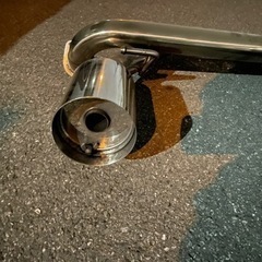 86(zn6)リアピストレートマフラー