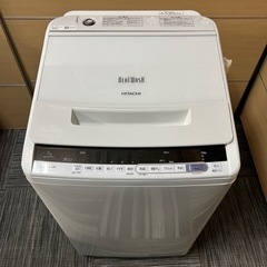25,000円］◇2018年製 HITACHI 全自動電気洗濯機 7k BW-V70CE6◇
