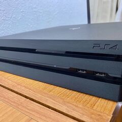 PS4 Pro ジェットブラック 1TB 4K対応 コントローラ2つ