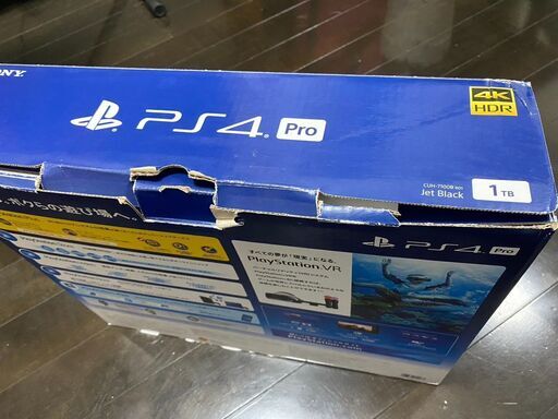 PS4 Pro ジェットブラック 1TB 4K対応 コントローラ2つ | stainu
