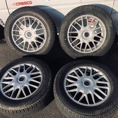 冬タイヤ 205/65R16 便利なアルミ付BS製スタッドレス4本組