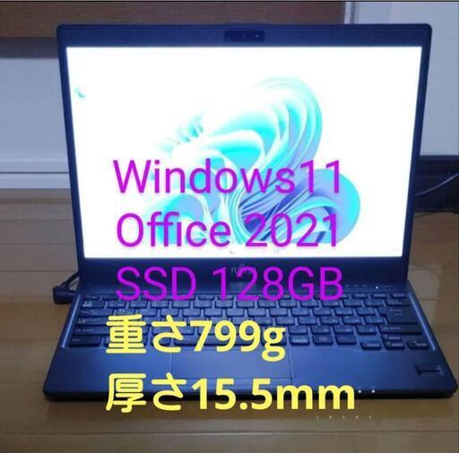 【富士通】超軽量 モバイルPC FUJITSU FUTRO MU937　　Windows11\n