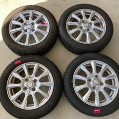 引渡し決定しました　自動車スタッドレス　155/65R14 アイ...