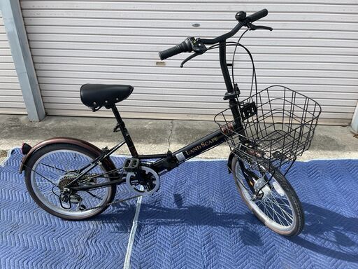 ほぼ新品 折りたたみ自転車 引き取り限定