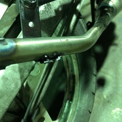 HONDA MBX50F ボアアップ！銀ポッシュ！昭和最速原チャ！