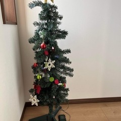 クリスマスツリー　120cm　ニトリ　ライトセット