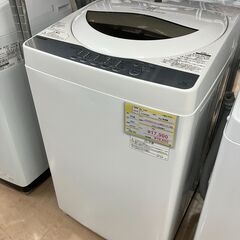 TOSHIBA 5.0kg 洗濯機 2019年製 AW-5…