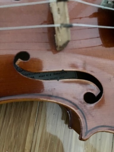 SUZUKI  バイオリン　ケース付き　フルセット　4/4  　子供用弓のおまけあり