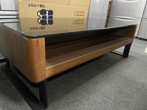 ダイニングテーブル 【引取限定】ガラスダイニングテーブル 中古 