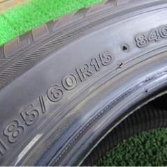 VRX 185/60R15 バリ山 4本
