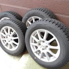 スタッドレスタイヤDUNLOP 2017 195/65R15/91Q【12月7日まで】【金額 