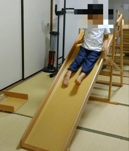 木製BIGサイズすべり台 美品
