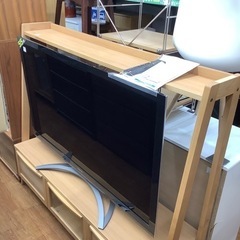 テレビボード UNICO ハイタイプ 扉・引き出し付き ナチュラル