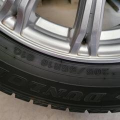 値下げしました。エスクァイア・ノア・ヴォクシーに◎DUNLOP WINTER MAX(スタッドレス)205/55R16＋Legales(アルファEX6・1/2J)16インチホイール(オフセット＋45)の4本セット。