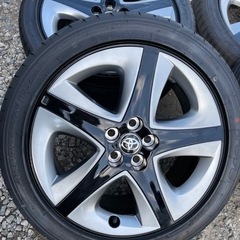 50系プリウスツーリング後期17インチ純正アルミホイール