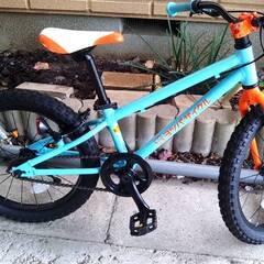 ヨツバサイクル　18インチ：ラムネブルー サイズアウト。