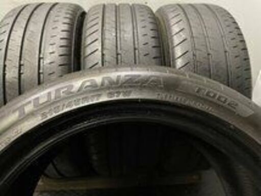 BS TURANZA T002 215/45R17 17インチ 夏タイヤ 4本 2018年製 バリ溝