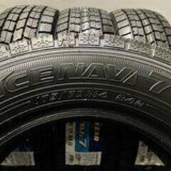 新品 2022年製 GOODYEAR ICENAVI7 175/70R14 14インチ スタッドレス 4本 ヤリス フィット カローラフィールダー等　(VTK613)クレジットカード QRコード決済可能