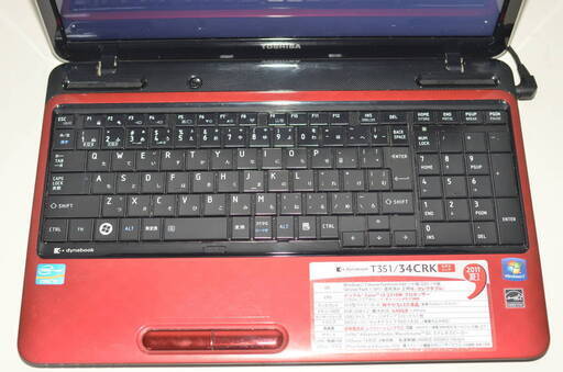 最新Windows11+office 大容量HDD750GB 東芝 T451/34CRK core i3-2310M