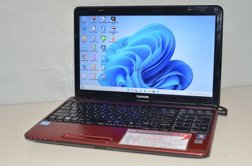 最新Windows11+office 大容量HDD750GB 東芝 T451/34CRK core i3-2310M/4GB/15.6インチ/DVDRW/15.6インチ/無線内蔵/テンキー/便利なソフト