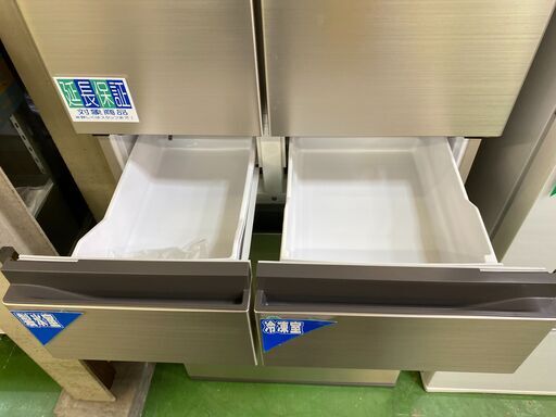 【愛品館八千代店】保証充実HITACHI2021年製475L6ドア冷凍冷蔵庫R-H48N