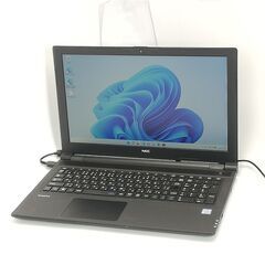 保証付 即使用可 15.6型 ノートパソコン NEC VK20LF-U 中古良品 第6世代 Core i3 8GB DVDRW 無線 Bluetooth カメラ Windows11 Office 保証付 即使用可 15.6型 ノートパソコン NEC VK20LF-U 中古良品 第6
