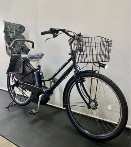 関東全域送料無料 保証付き 電動自転車 ブリヂストン ハイディB 26インチ 8.9ah 黒色