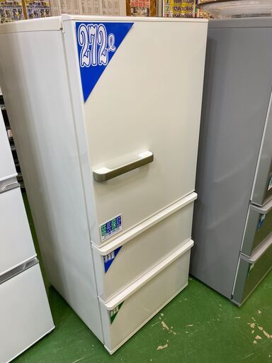 【愛品館八千代店】保証充実AQUA2019年製272L3ドア冷凍冷蔵庫AQR-27H