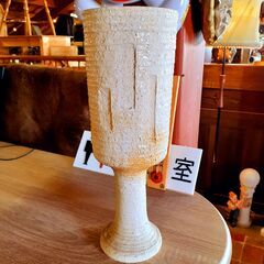 陶器 花瓶 フラワーベース 置物 オブジェ　/TJ-0620 南