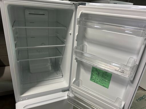 傷有のため値引き! 配送可YAMADA 冷蔵庫 YRZ-F15G1 2ドア 156L 白