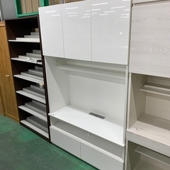 家具ならトレファク吉川店！！ ニトリ テレビボード ポルテ アイボリー 