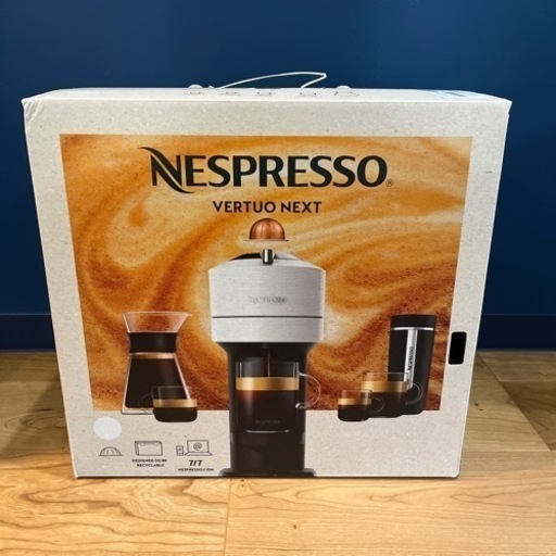 【終了】カプセルコーヒーメーカー　ネスプレッソ ヴァーチュオ GCV1-JP2-WH-NE