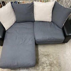 【愛品館 江戸川店】ニトリ ファブリックカウチソファ  ID:156-018795-007 