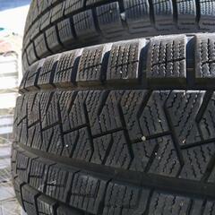 スタッドレスタイヤアルミ付  185/65-15  PCD100×4穴とても綺麗です