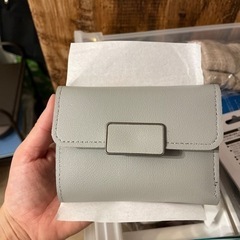 【ネット決済】新品未開封　レディース財布 アイスグレー