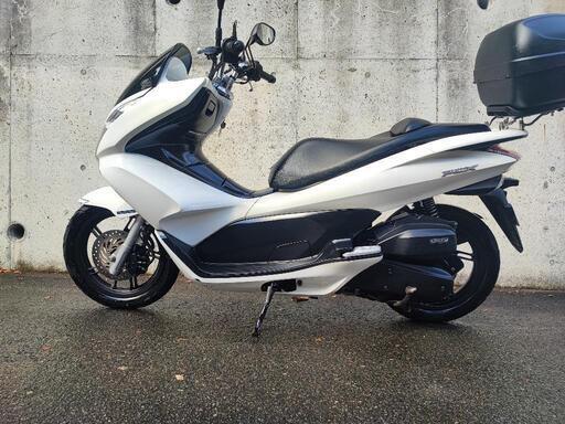 実働 低走行 自賠責2年付き HONDA PCX125 jf28 リアボックス付き ホンダ HONDA PCX125 JF28 実働 自賠責付き 低走行 ボックス付き