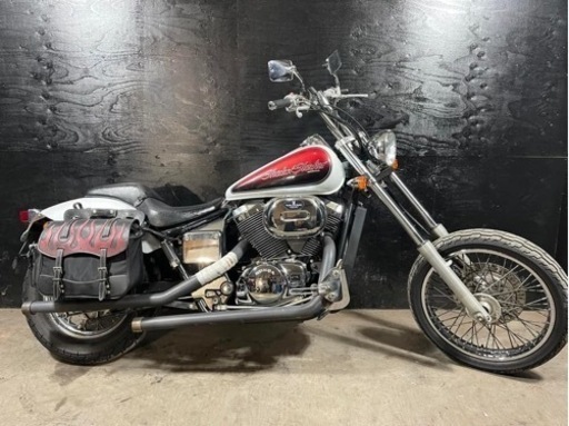 買取強化中！！★お支払い総額29.8万円★ ホンダ シャドウ400スラッシャー NC40 機関良好♪外観良好♪車検付き！(R5/7)フォーク延長！ ツーリングに♪関東圏内即日配送可能です！ 買取強化中！！☆お支払い総額29.8万円☆ ホンダ シャドウ400