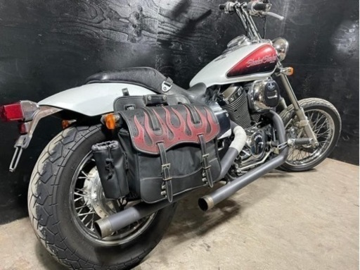 買取強化中！！★お支払い総額29.8万円★ ホンダ シャドウ400スラッシャー NC40 機関良好♪外観良好♪車検付き！(R5/7)フォーク延長！ ツーリングに♪関東圏内即日配送可能です！ 買取強化中！！☆お支払い総額29.8万円☆ ホンダ シャドウ400