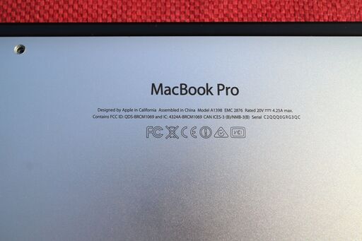Macbook Pro 15インチ
