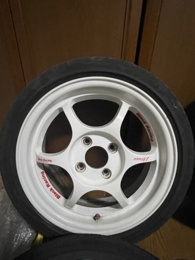 ブラックレーシング N1 Pro15インチ 4穴 PCD100 5.5j +47