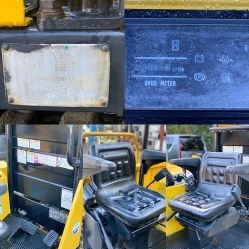 YANMARヤンマー C30R-2 キャリーダンプ 最大積載量2500kg 641hr 再塗装