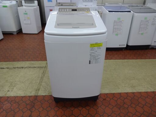 ID 008422　洗濯機パナソニック　8K　２０１８年製　NA-FD80H6