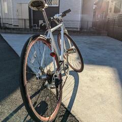 クロスバイク REUNION LILU（レユニオンリル）ホワイト シマノ8速