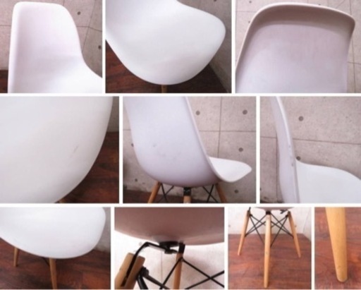 ③■Charles \u0026 Ray Eames/チャールズ\u0026レイ・イームズ■サイドシェルチェア■4脚セット