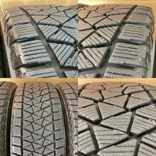 けっこう良いスタッドレス 225/65R17 4本／BS DM-V2 7分上〜8分上